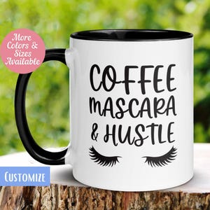 Coffee Mascara Mug - Etsy