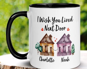 Personalized Friendship Mug, Long Distance Gift