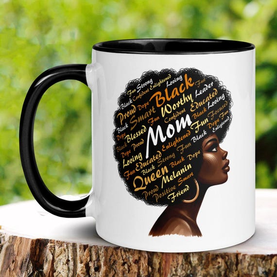Black Girl Magic Mug, Black Queen Coffee Cup, African American Gift