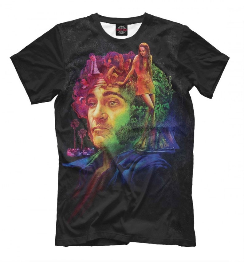 Inherent Vice Joaquin Phoenix T-shirt High Quality Microfiber | Etsy