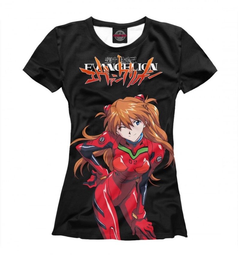 neon genesis evangelion graphic tee