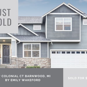 Real Estate Just Sold Postcard, Just Sold Mailer, Just Sold Flyer, Realtor Farming, Real Estate Agent postcard, Instant Download, customize