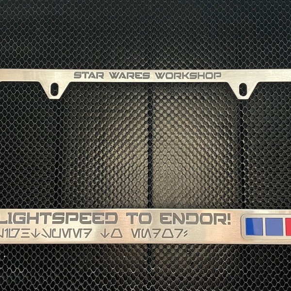 License Plate Frame Etsy