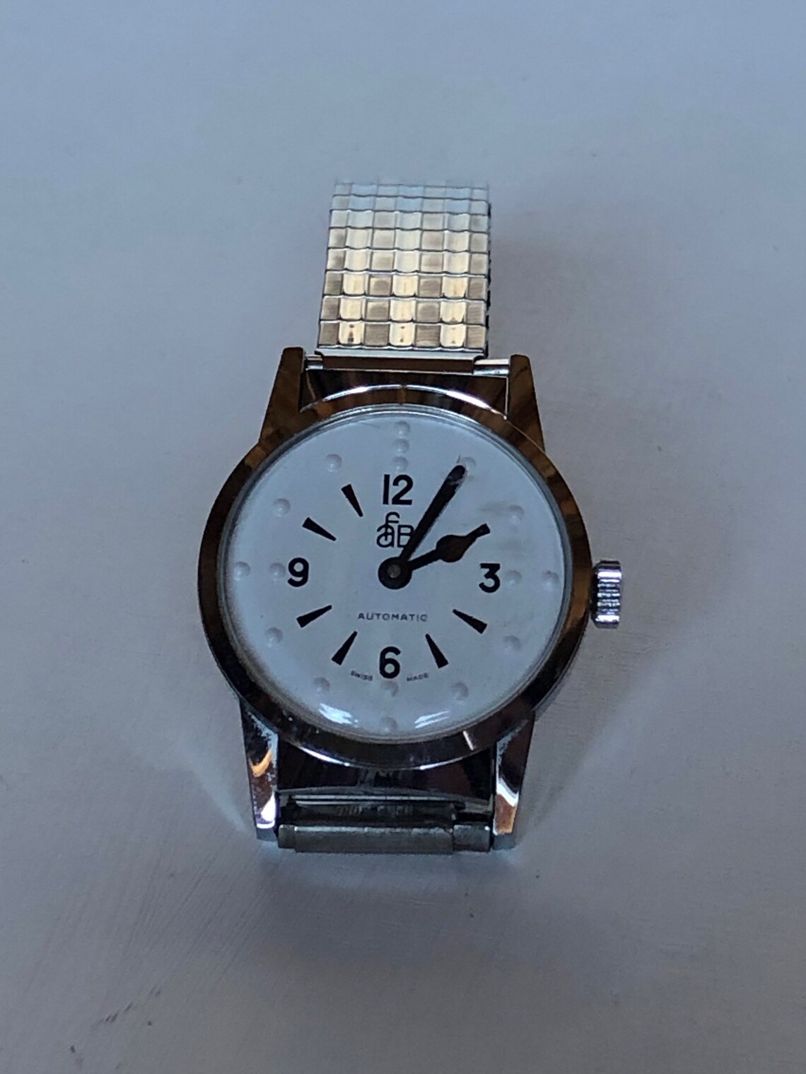 braille wrist watch
