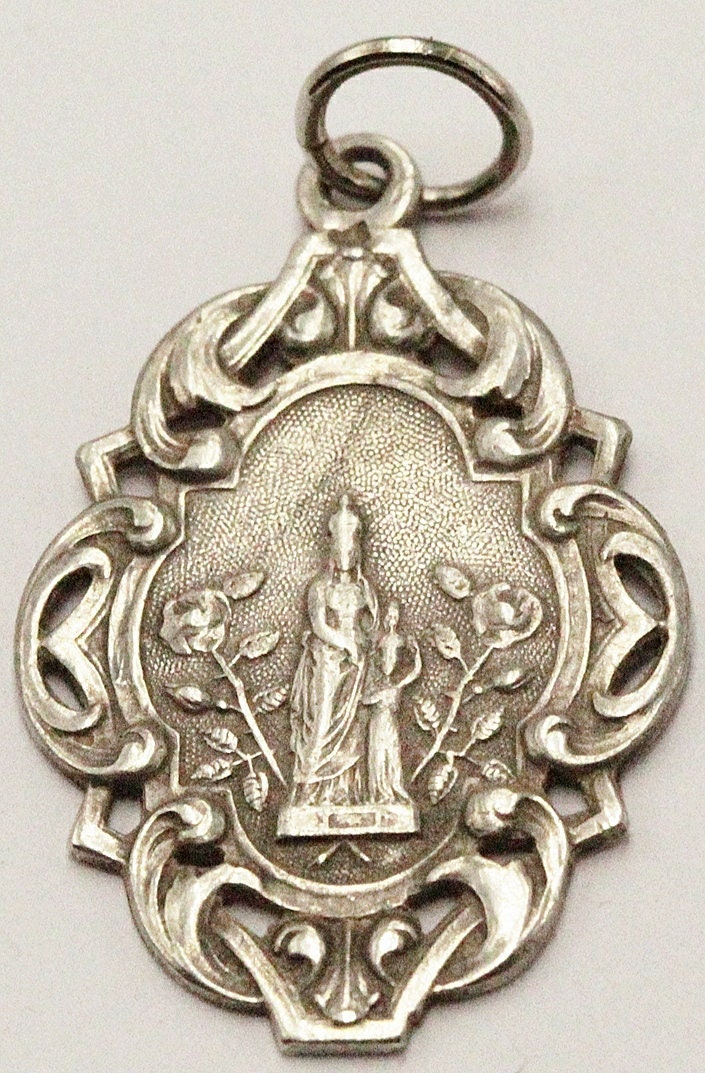 Médaille Sainte Anne d'auray Patron Des Ebenistes