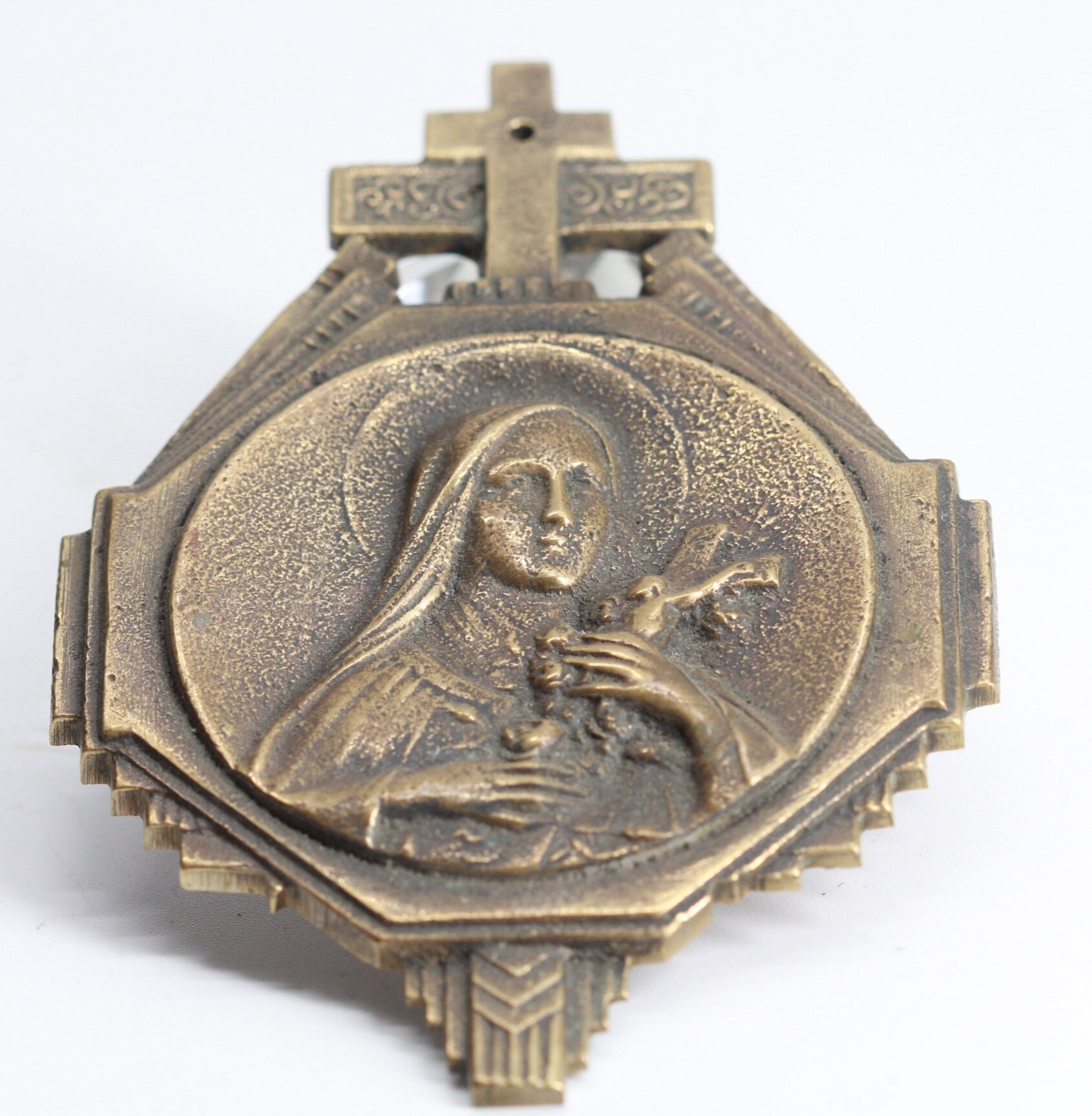 Ancienne Plaque Religieuse Sainte Thérèse