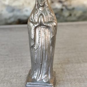 Ancient religious statue of the Virgin Mary