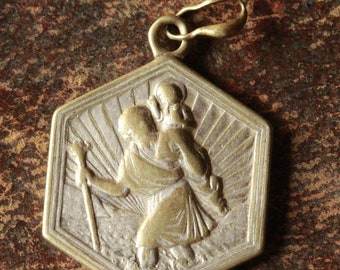 saint christopher medal