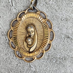 Saint rita medal
