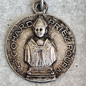 Rare  Saint gohard medal
