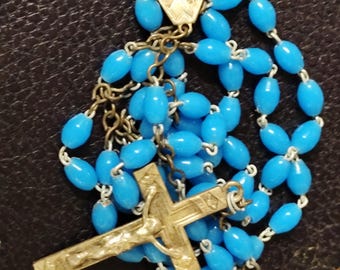 Vintage french antique rosary
