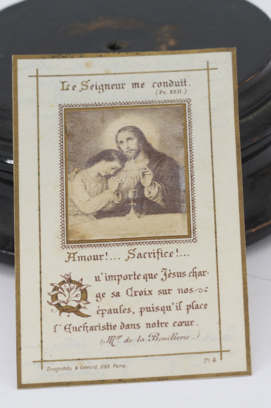 Ancienne Image Pieuse de Jésus Christ