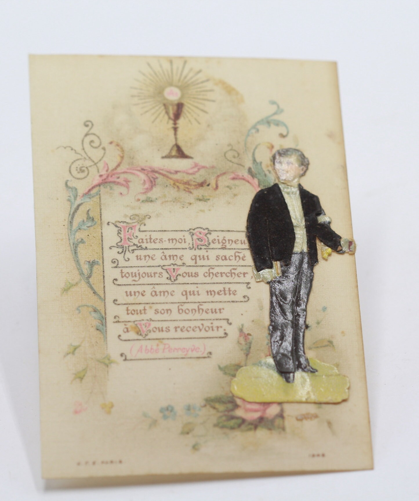 Ancienne Carte de Communion