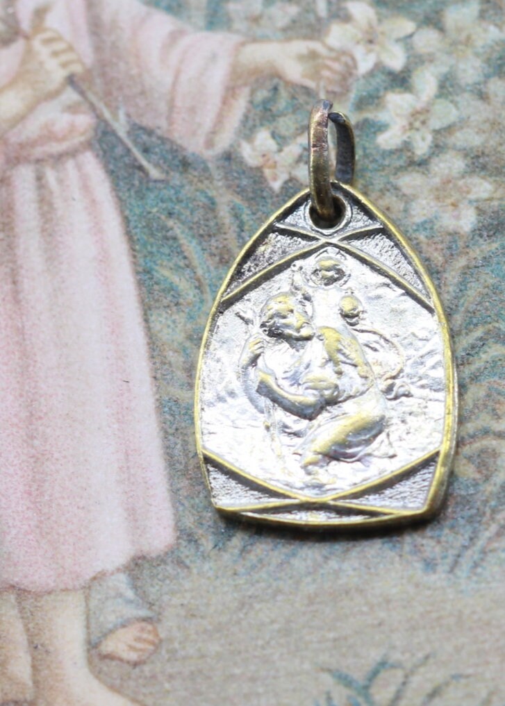 Ancienne Médaille Saint Christophe