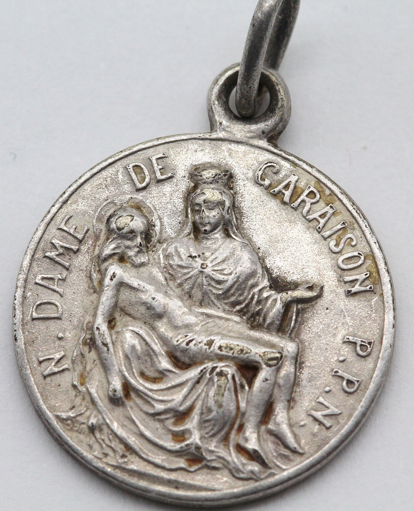 Rare Medaille Religieuse Notre Dame de Garaison