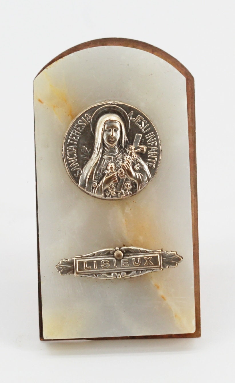 Reliquaire Ex Voto Sainte Thérèse en Onyx