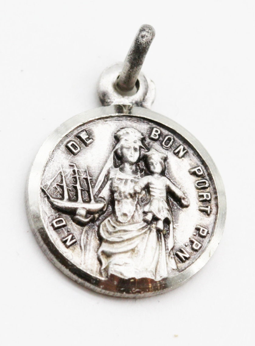 Ancienne Médaille Religieuse Notre Dame Du Port