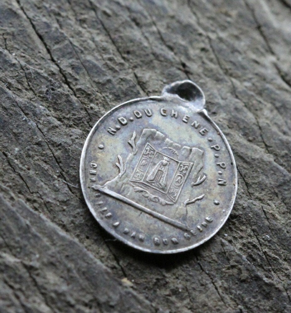 Rare Medaille Notre Dame Du Chene