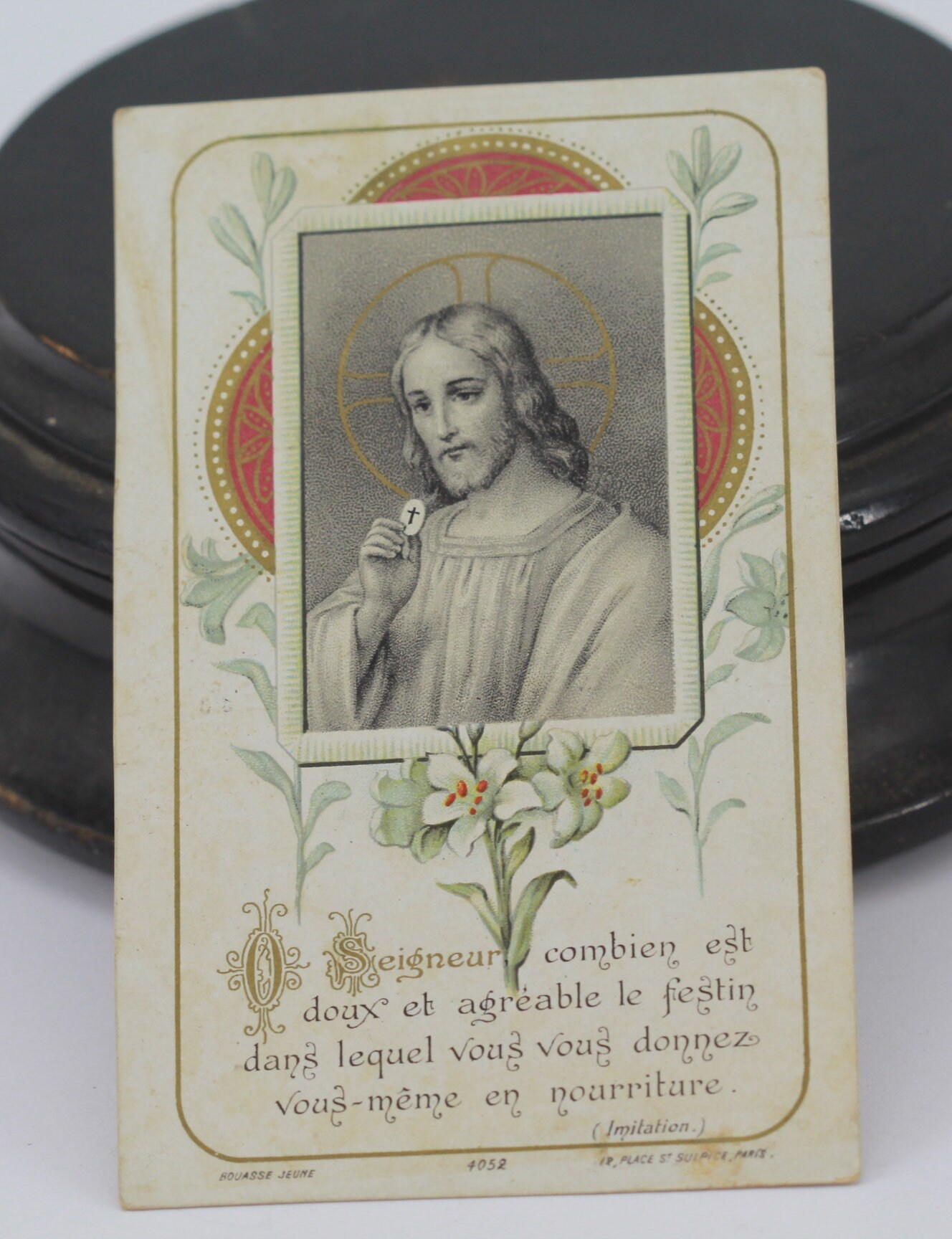 Ancienne Image Pieuse de Jésus Christ