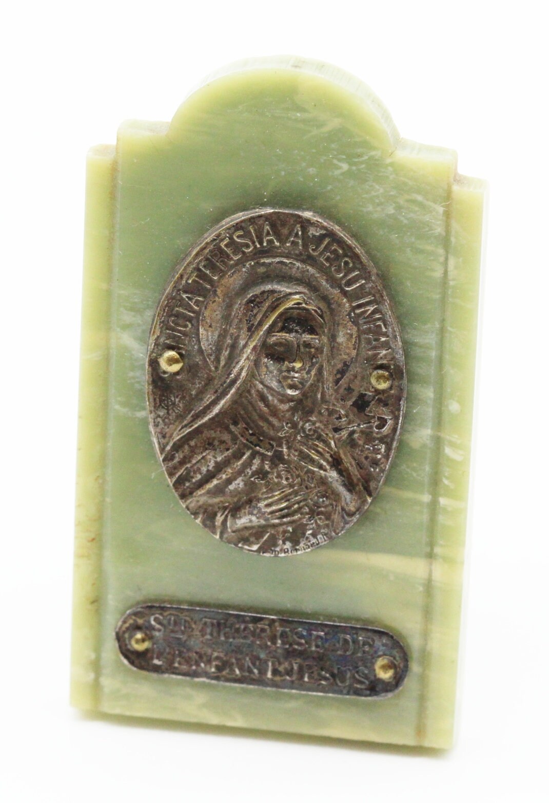 Ancienne Petit Reliquaire Sainte Thérèse de Voyage