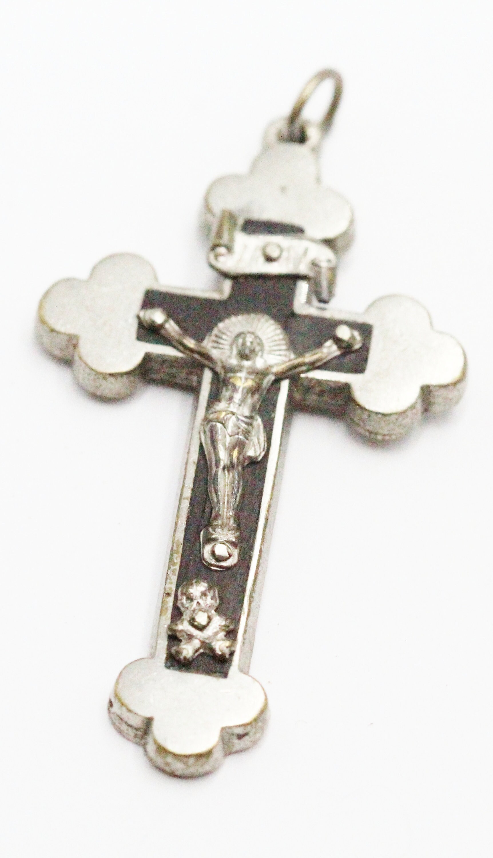 Rare Croix Pectorale en Bois d'ébène Napoléon Iii