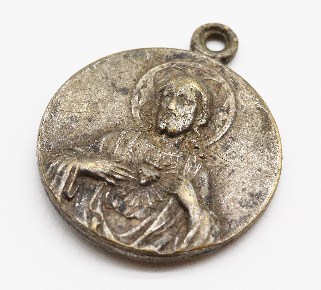 Rare Grande Médaille Jésus Christ Basilique Sacré Cœur de Montmartre
