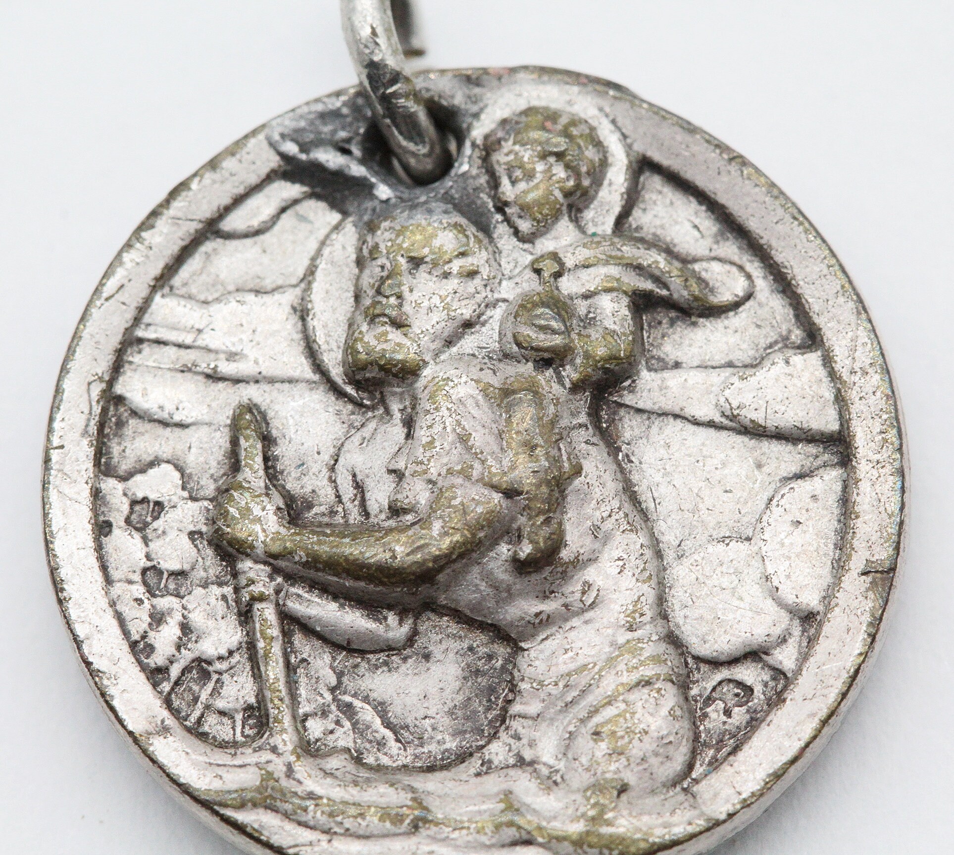 Rare Médaille Saint Christophe