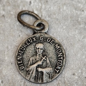 Rare religious medal of Saint Louis-Marie Grignion de Montfort