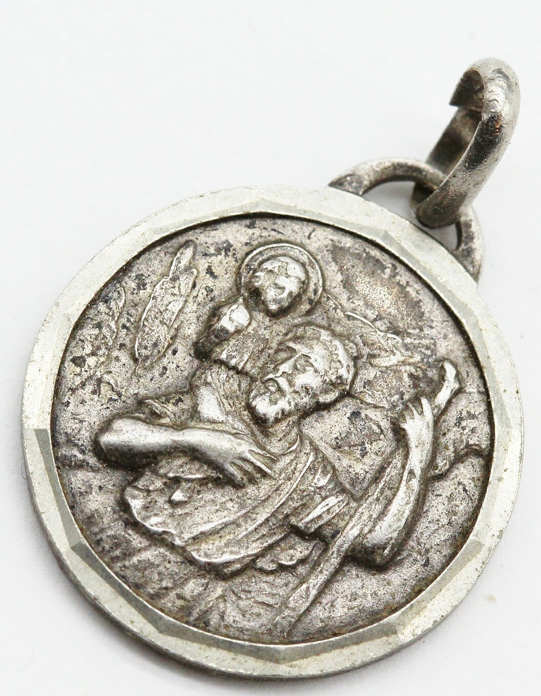 Ancienne Médaille Religieuse Saint Christophe