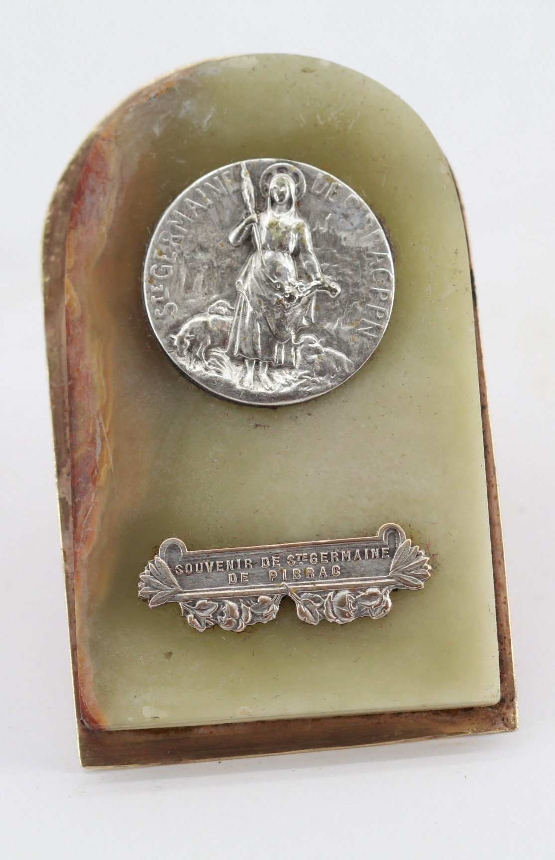 Rare Ex Voto de Saint Germaine en Onyx