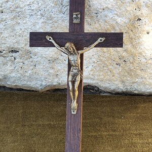 Rare INRI Christ Cross Crucifix in Bronze Signed Artaud - Etsy
