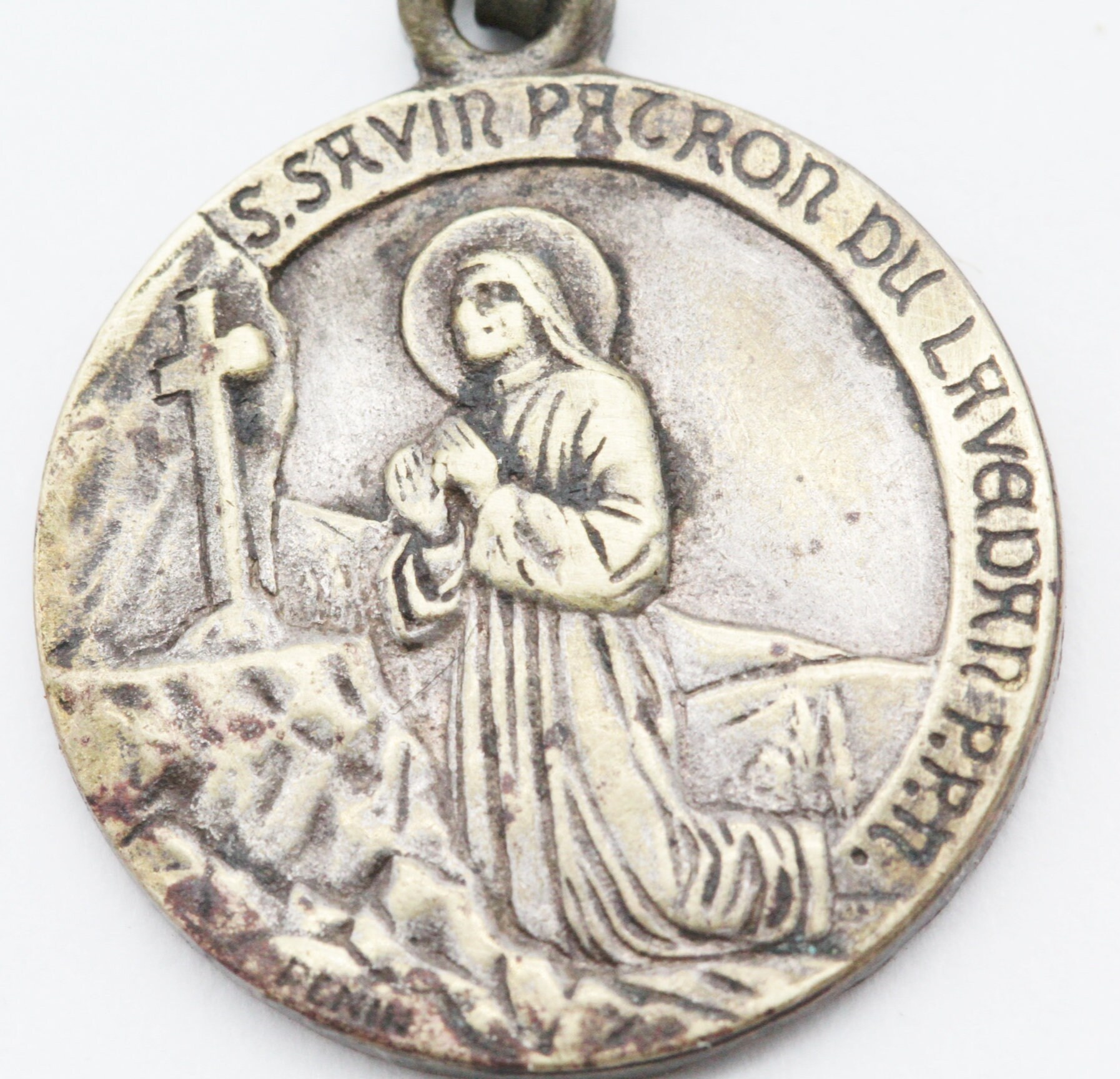 Rare Médaille Saint Savin Du Lavedan