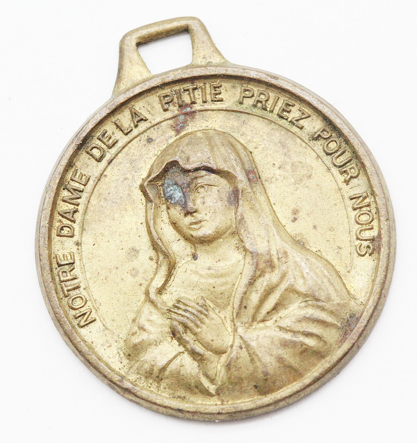 Rare Médaille Notre Dame de La Pitié