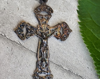 Crucifijo Jesucristo colgante religioso