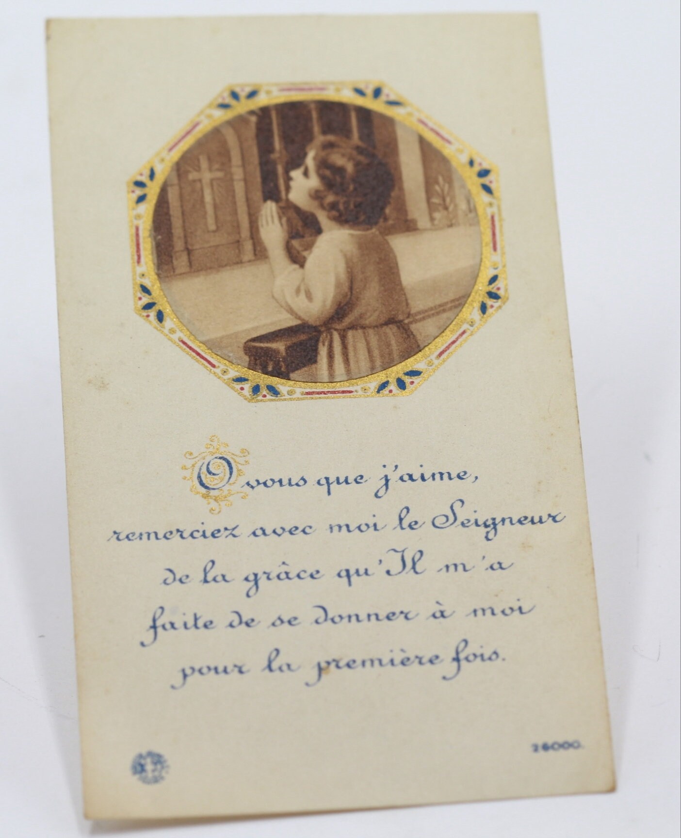 Ancienne Image Pieuse