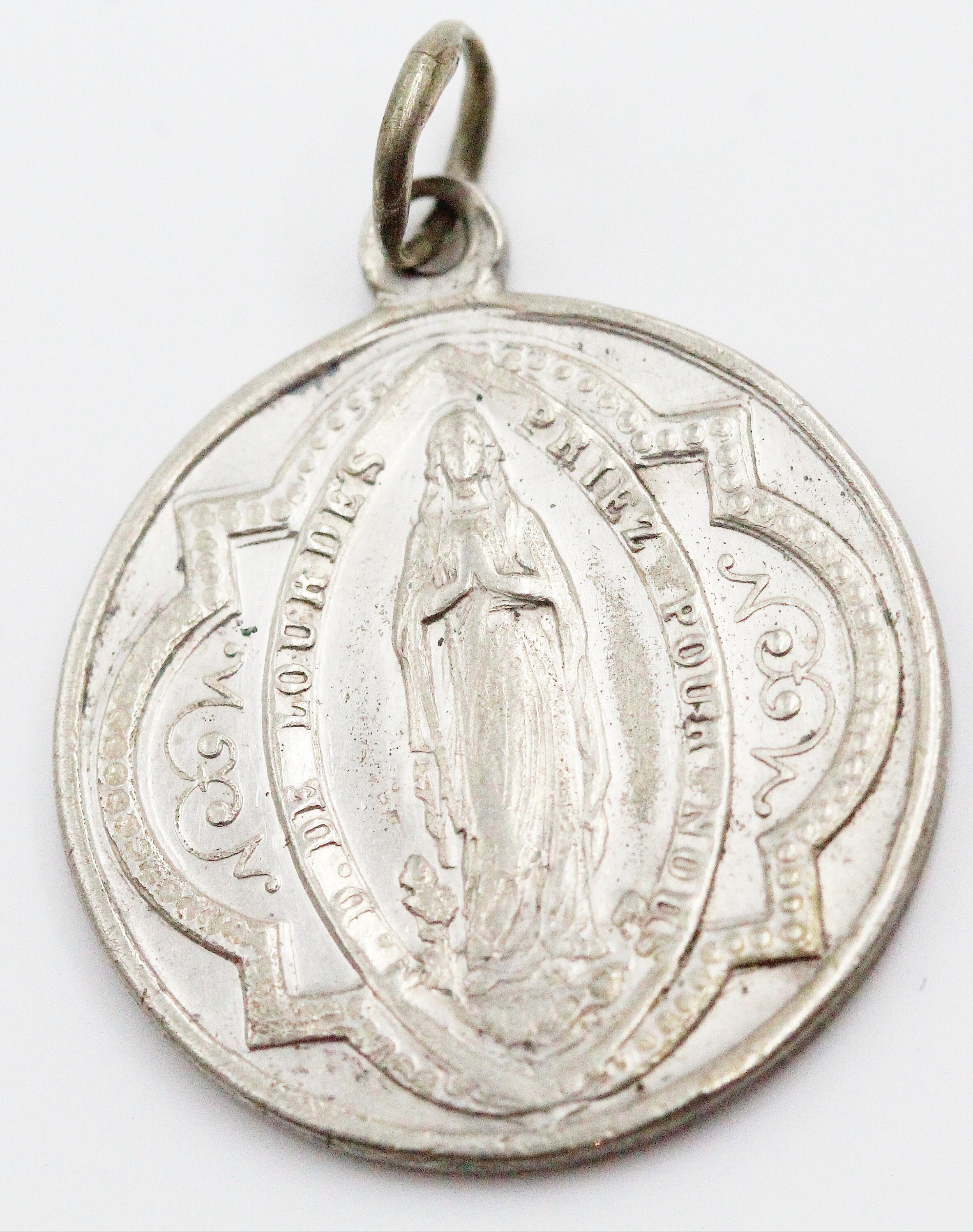 Rare Médaille Notre Dame de Lourdes