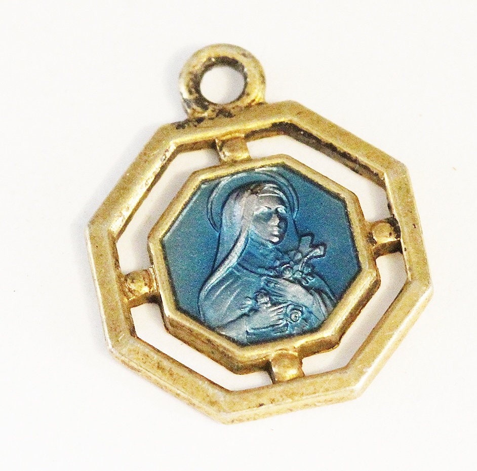 Medaille en Email Sainte Therese