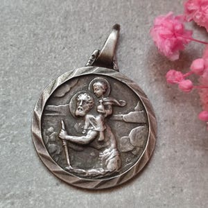 Saint christopher medal