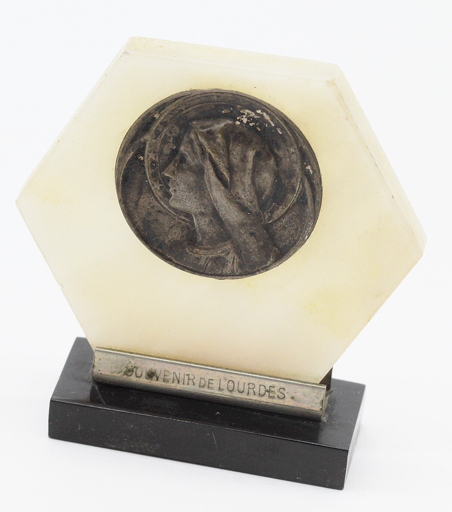 Ancienne Plaque Vierge Marie