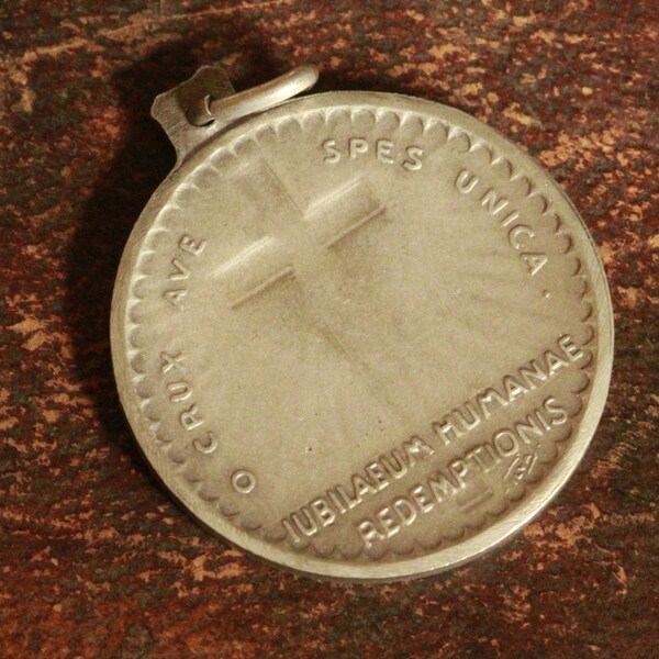 pope PIUS XI "Jubilaeum Humanae Redemptionis" medal