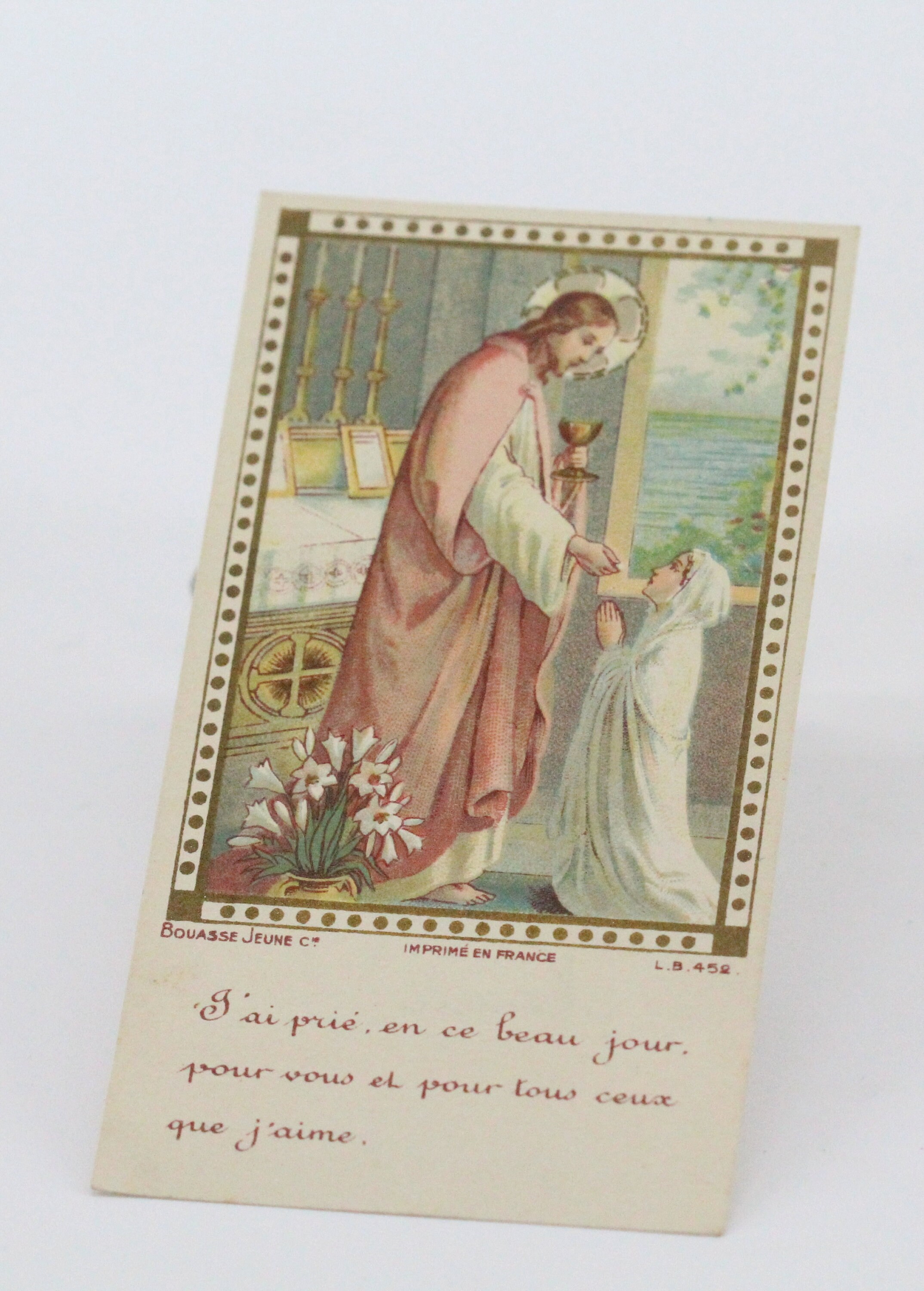 Ancienne Image Pieuse