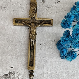 rare reliquary cross saint rossoline vier