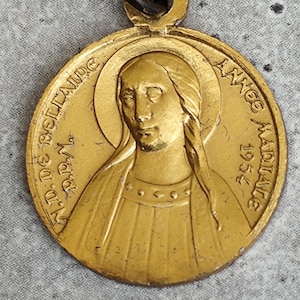 Saint rita medal