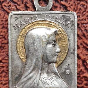 virgin mary medal