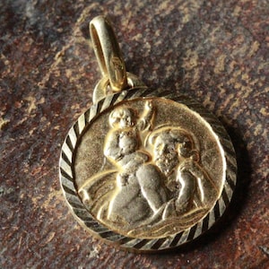 saint christopher medal