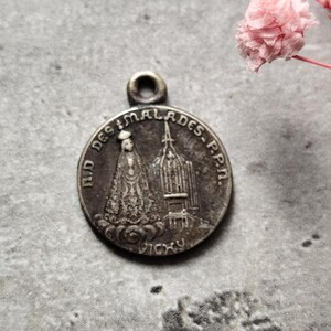 rare our lady sick medal