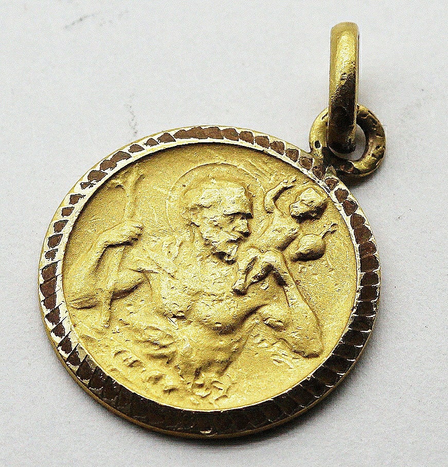 Ancienne Médaille Saint Christophe