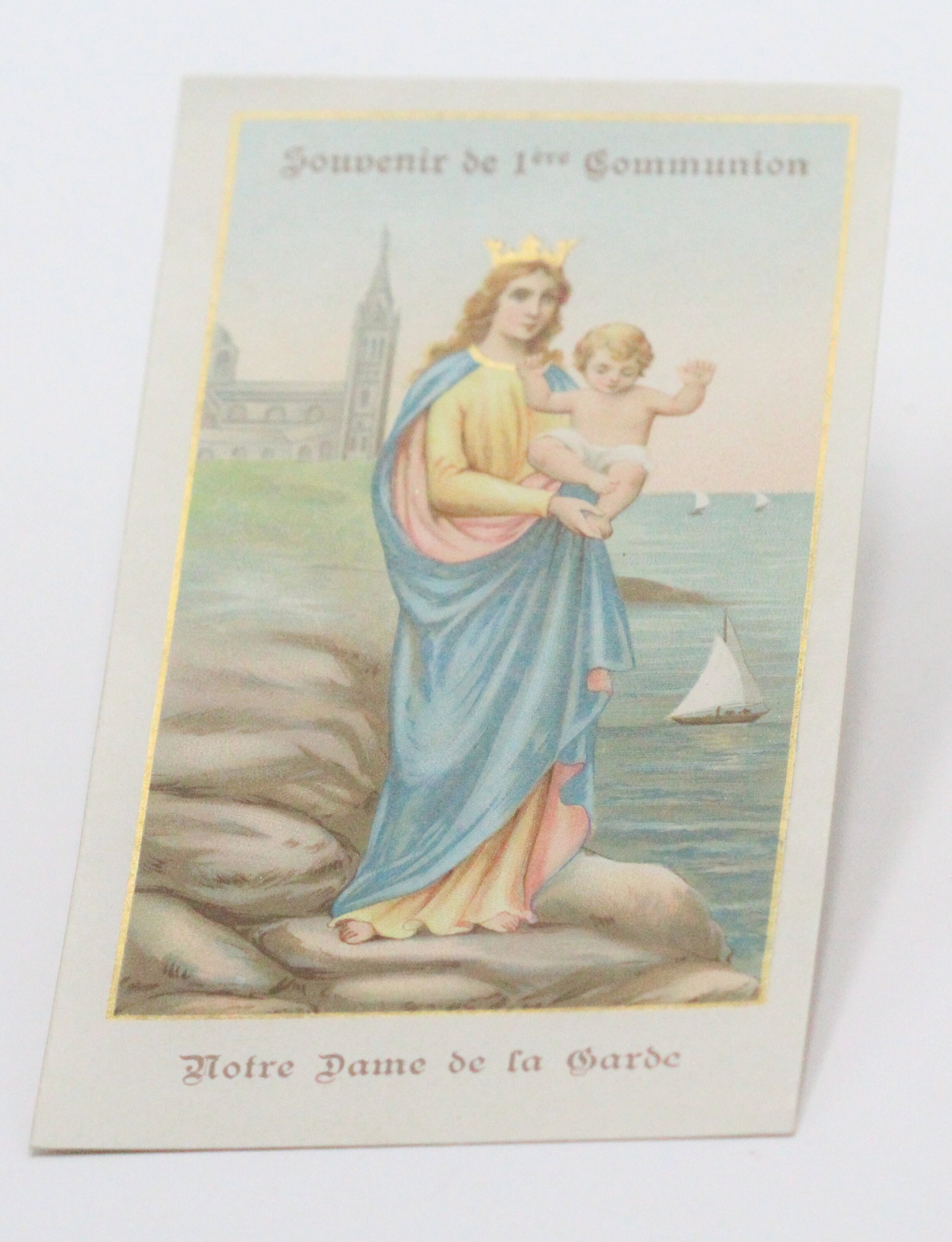 Ancienne Image Pieuse Notre Dame de La Garde