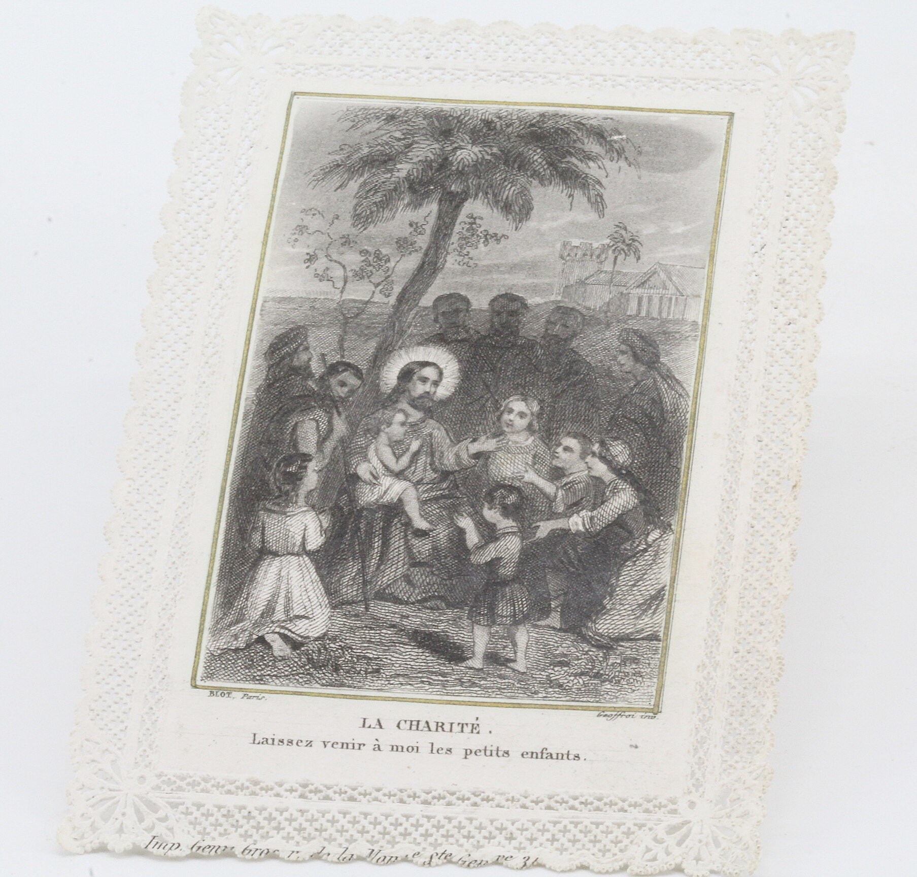 Ancienne Image Pieuse