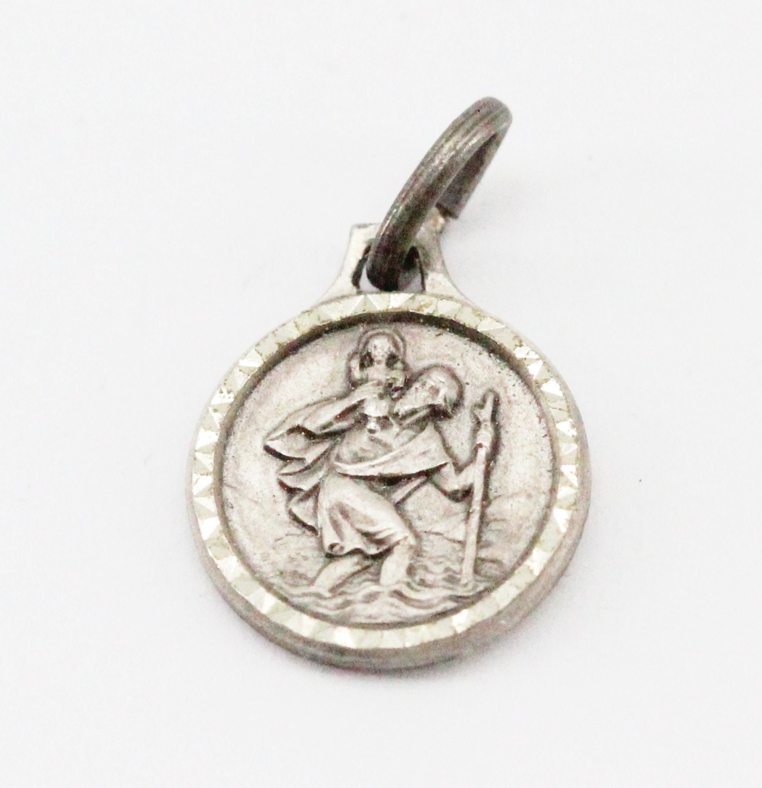 Ancienne Petite Médaille Saint Christophe